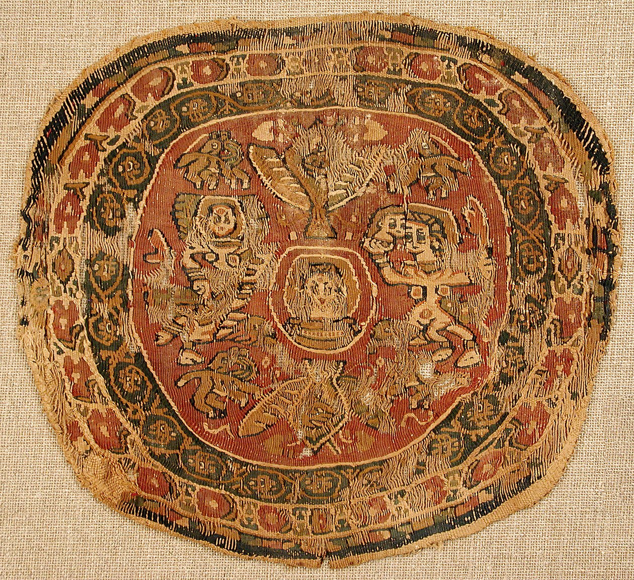 Textilfragment, Byzantinisch, 8.-9. Jahrhundert von Unbekannt