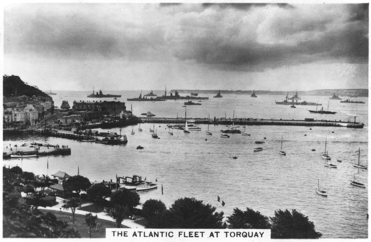 Die Atlantikflotte in Torquay, 1936 von Unbekannt