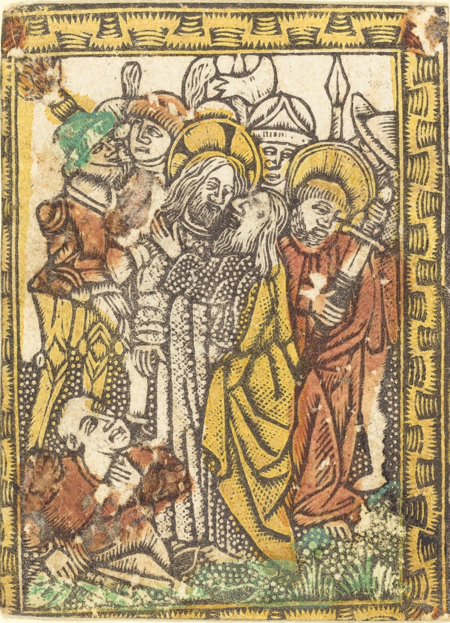Der Verrat, ca. 1470-1480 von Unbekannt