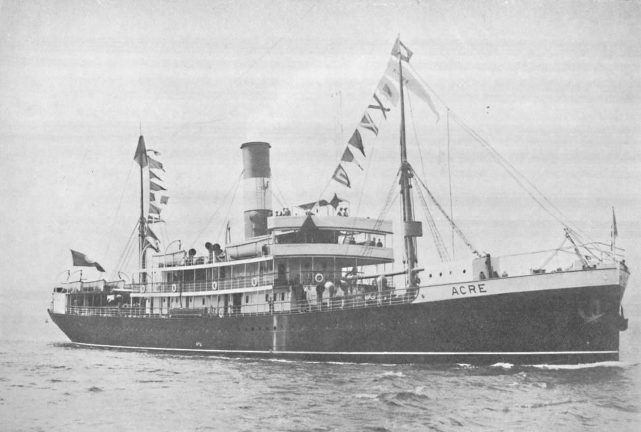 Der brasilianische Lloyd s.s. Acre, 1914 von Unbekannt