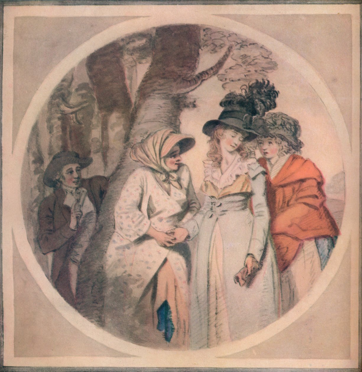 Die Wahrsagerin, 1911 von Unbekannt