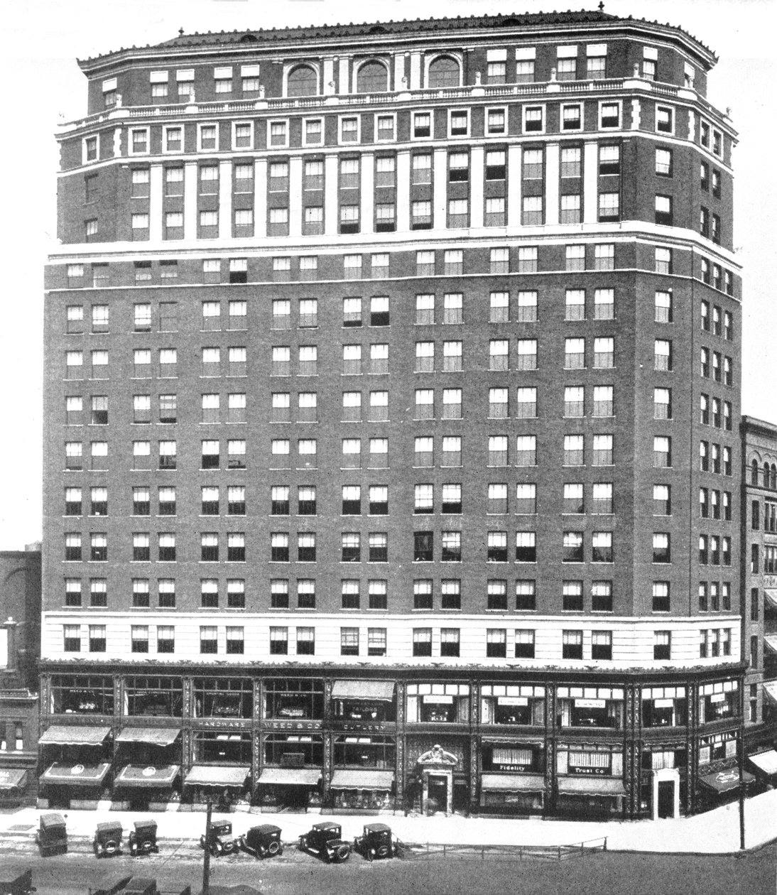 Das Genesee-Gebäude, Buffalo, New York, 1924 von Unbekannt