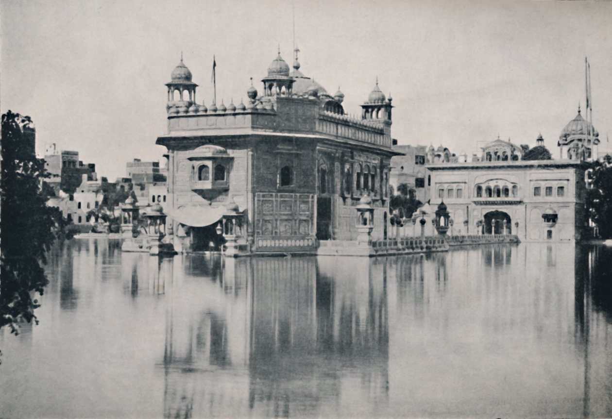Der Goldene Tempel, Amritsar, 1936 von Unbekannt