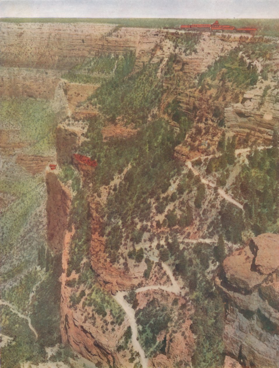Der Grand Canyon, Arizona, 1914 von Unbekannt