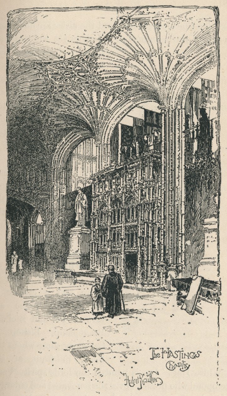 Die Hastings Chantry, 1895 von Unbekannt