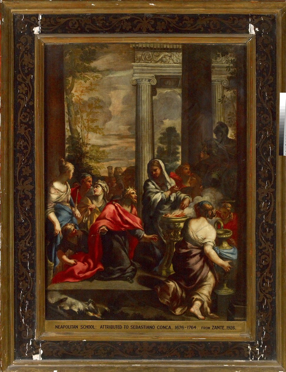 Der Götzendienst Salomos, ca. 1675-1695 von Unbekannt