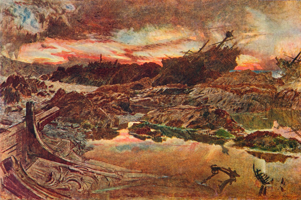 Die unbesiegbare Armada, 1588, 1905 von Unbekannt