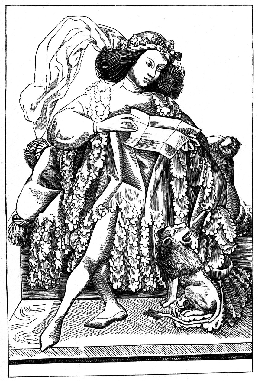 Der Ritter, 1466, 1870 von Unbekannt