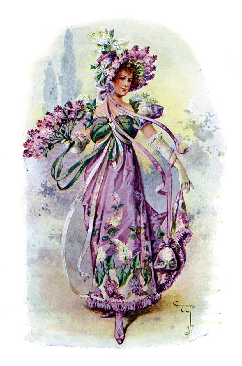 Der Flieder, 1899 von Unbekannt
