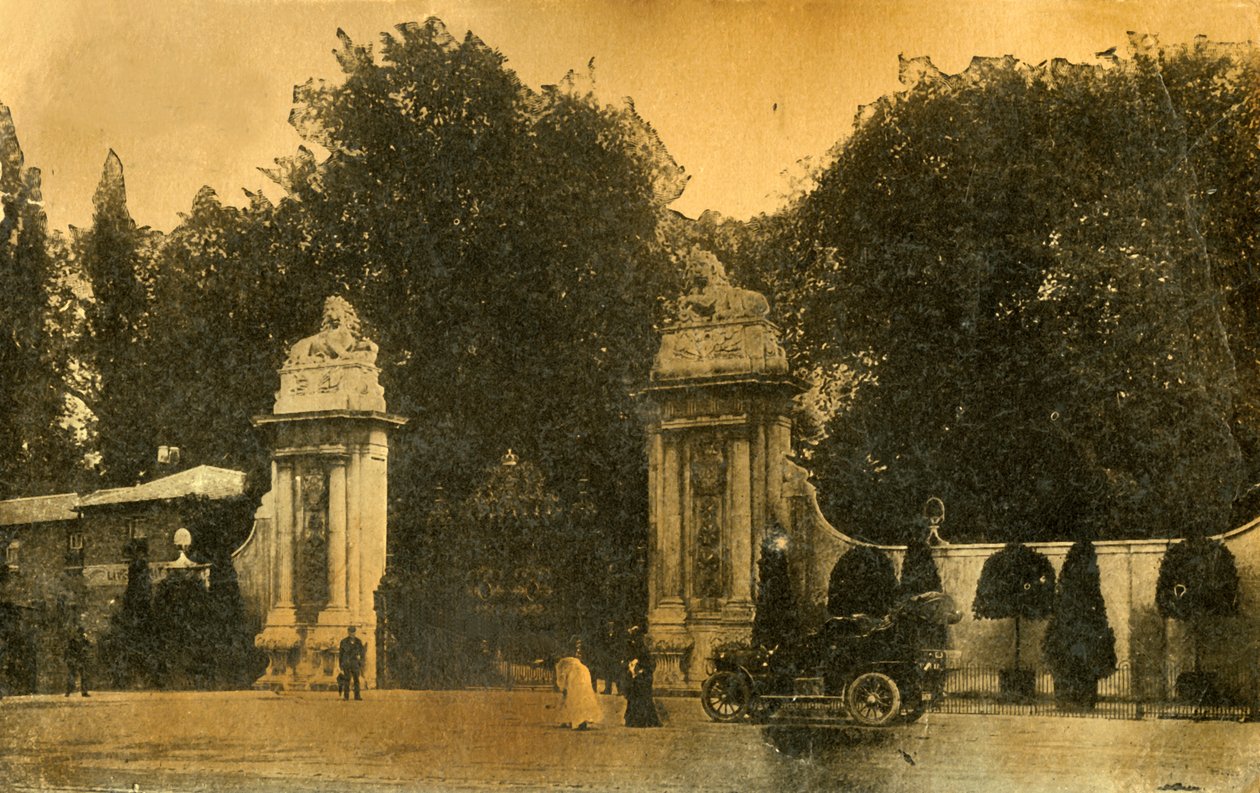 Die Löwentore, Hampton Court, London, 1910 von Unbekannt