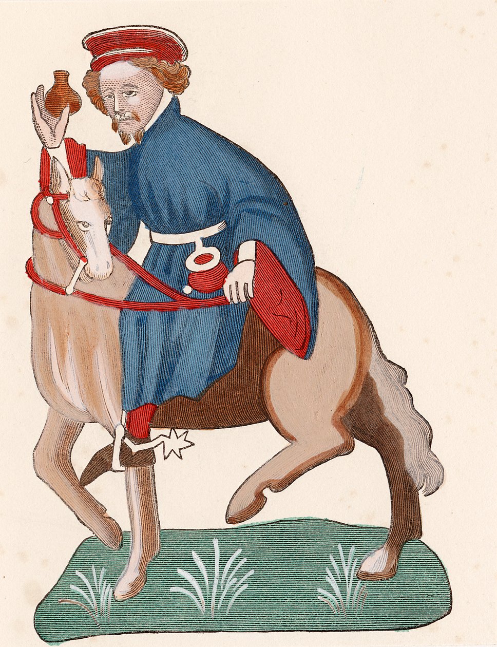 Der Kellermeister, aus Geoffrey Chaucers Canterbury Tales von Unbekannt