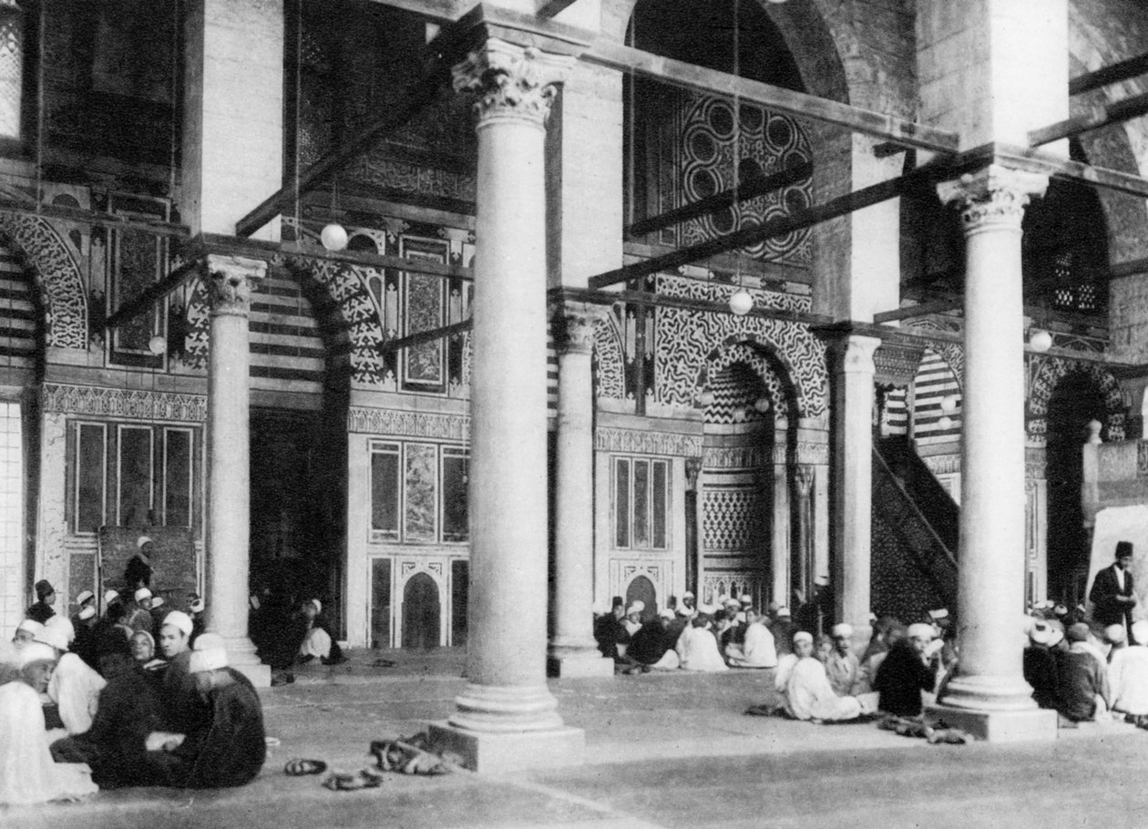 Die Moschee von El-Mouayad, Kairo, Ägypten, ca. 1920er Jahre von Unbekannt