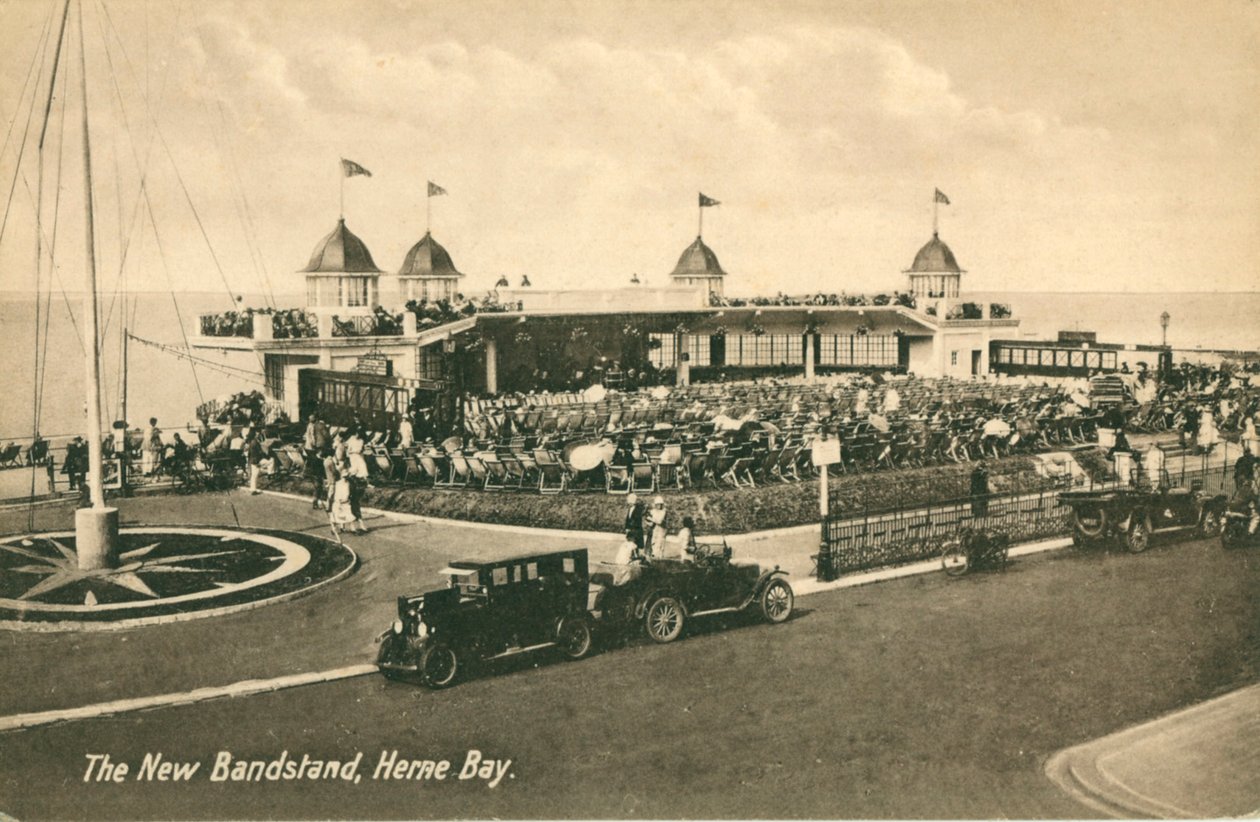 Der neue Musikpavillon, Herne Bay, Kent von Unbekannt