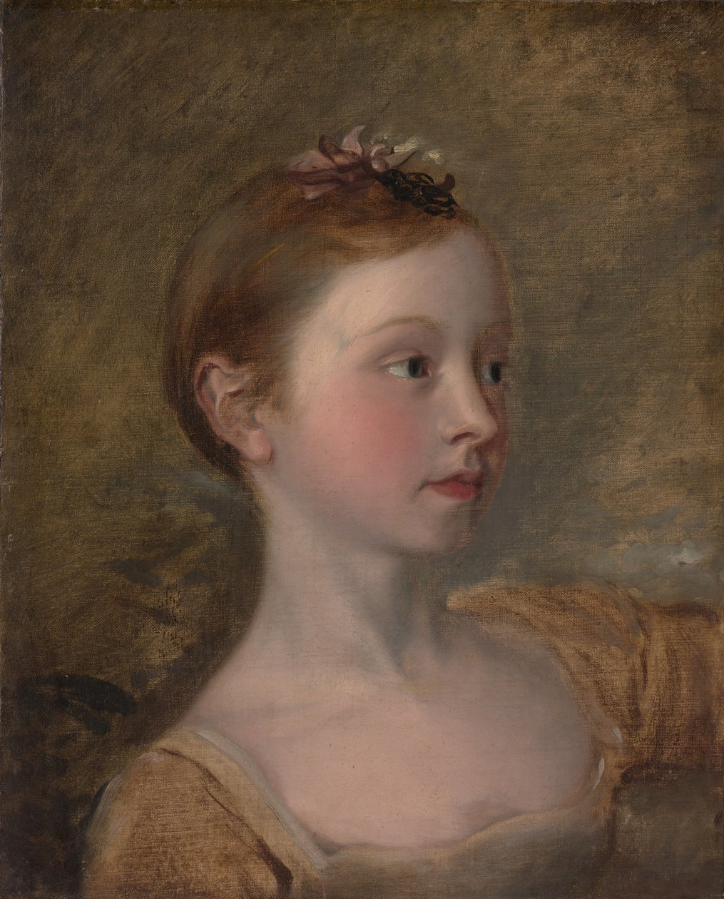 Die Tochter des Malers Mary 1750-1826, Mitte des 19. Jahrhunderts von Unbekannt