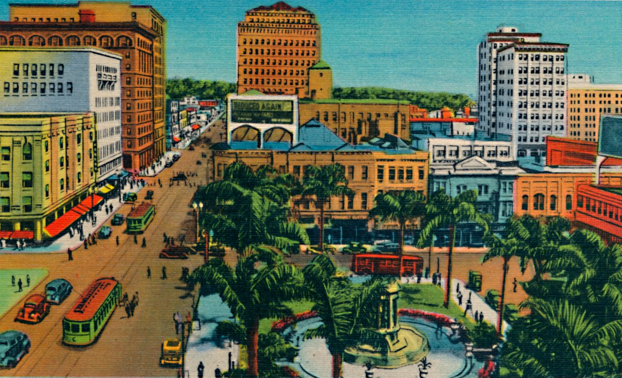 Der Platz. San Diego, Kalifornien, ca. 1941 von Unbekannt
