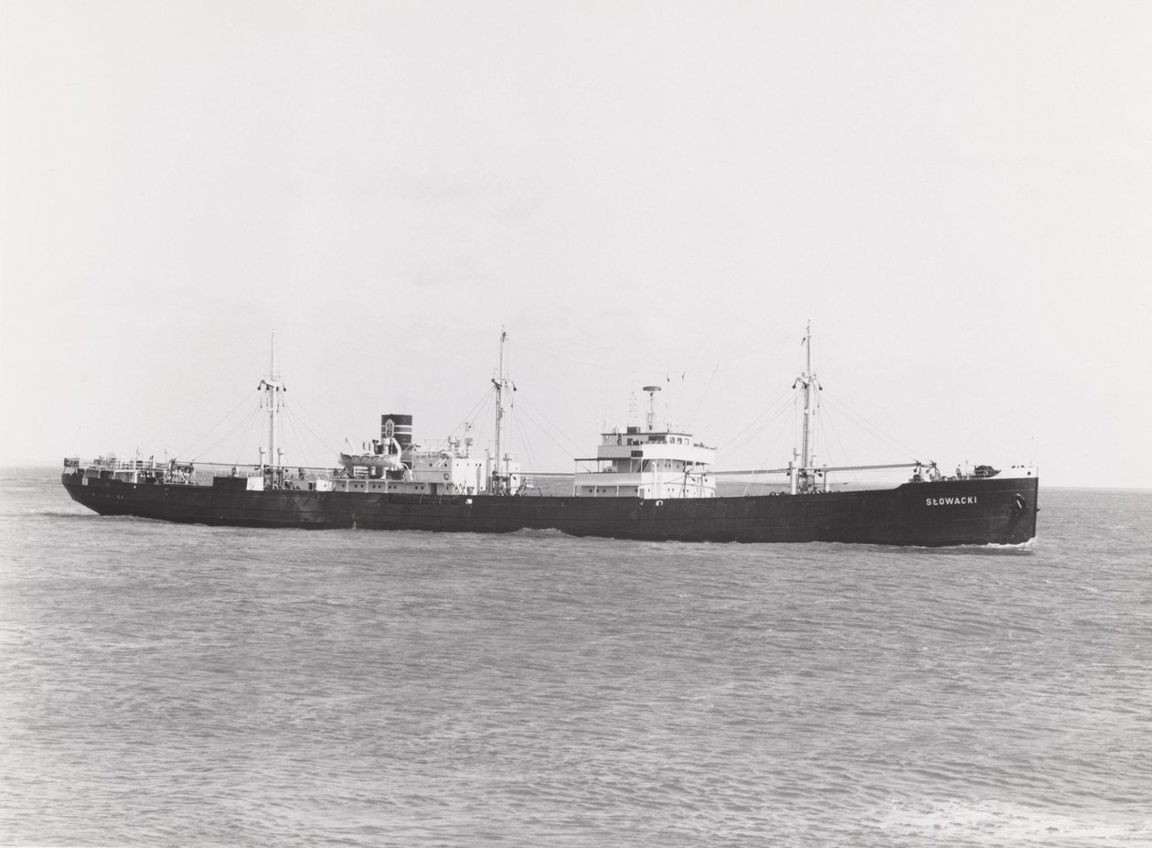 Das polnische Frachtschiff 
