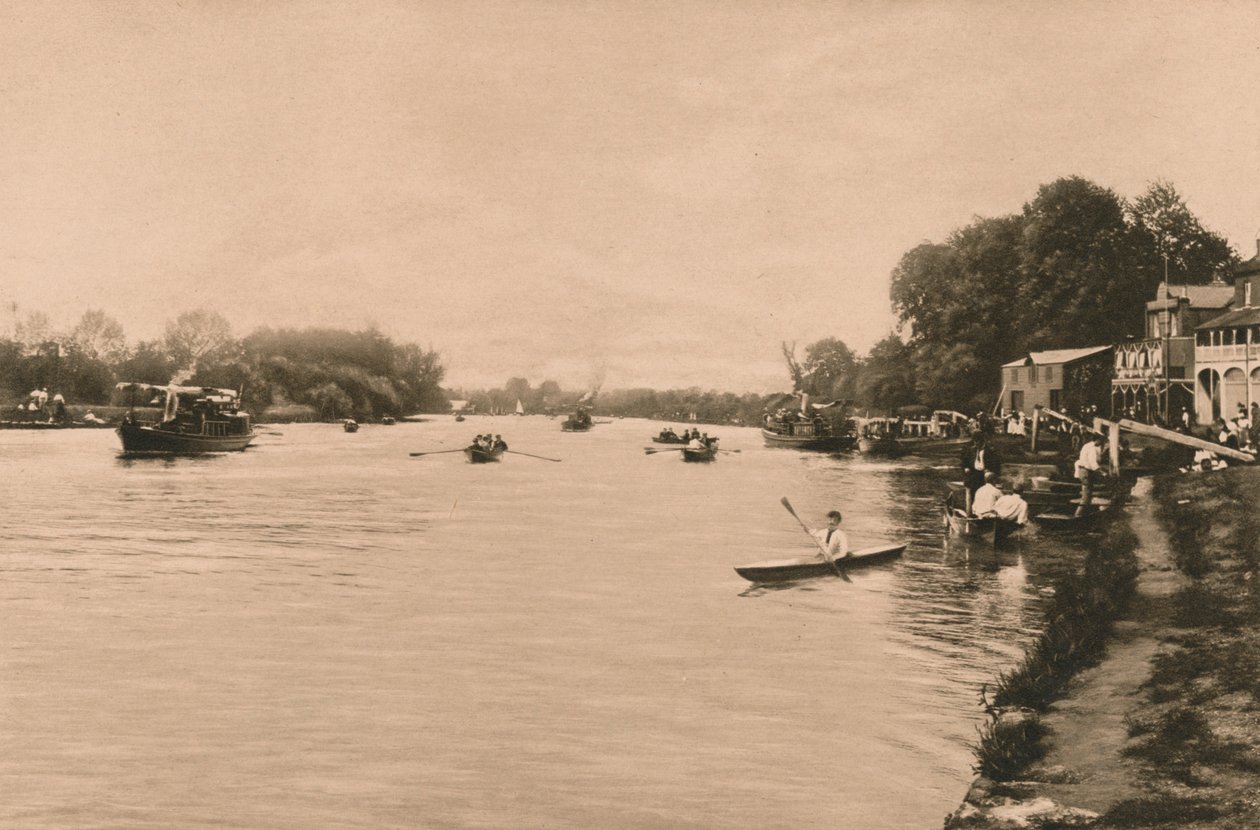 The Reach, Walton-On-Thames, 1902 von Unbekannt