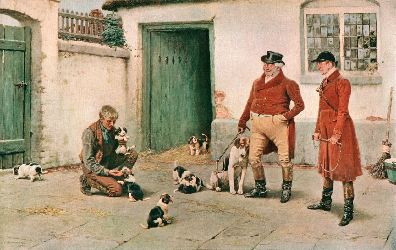 Die aufstrebende Generation, 1891, ca. 1902 von Unbekannt