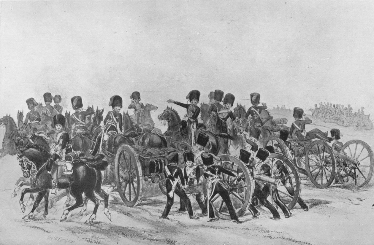 Die Königliche Pferdeartillerie, 1846-1909 von Unbekannt