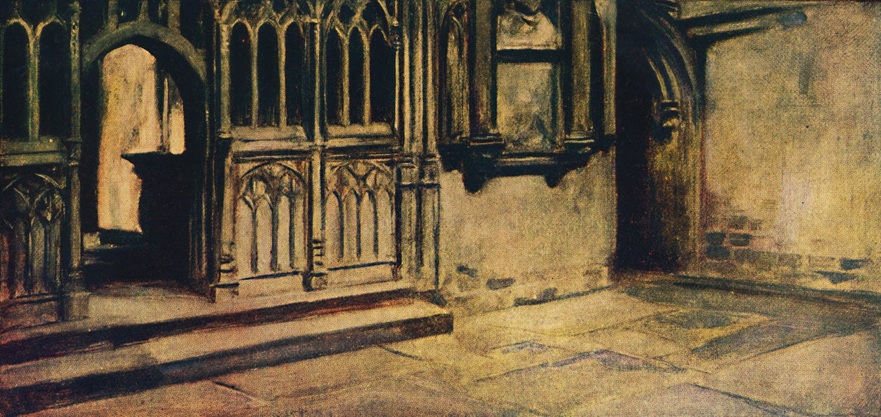 Die Szene des Heiligen Thomas, 1912 von Unbekannt