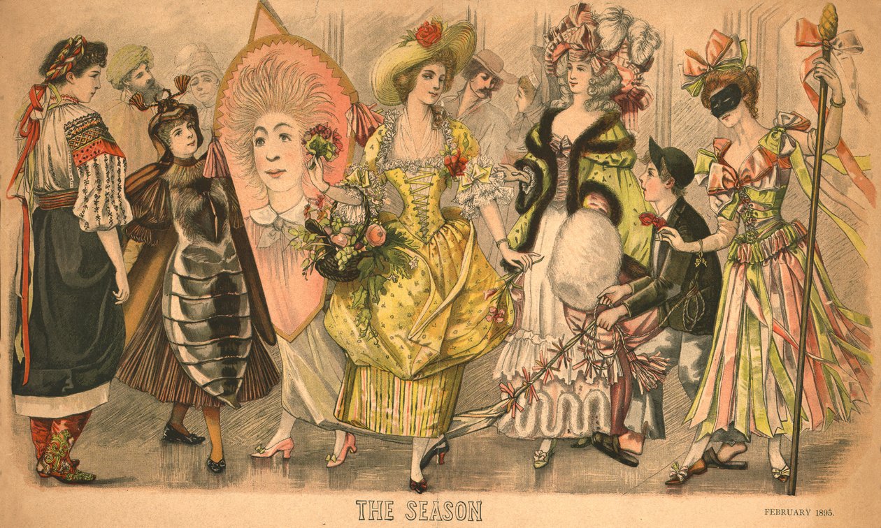 Die Saison, 1895 von Unbekannt