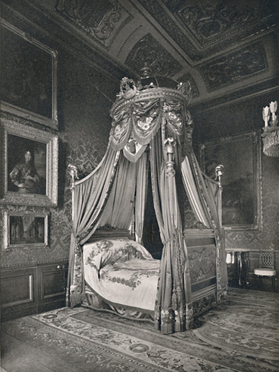 Das Staatsbett, von Georges Jacob, 1927 von Unbekannt