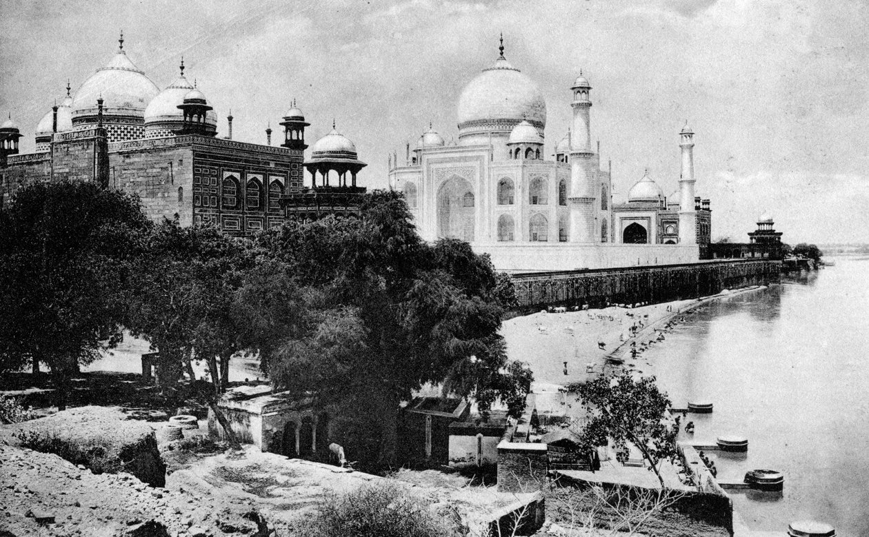 Das Taj Mahal, Agra, 20. Jahrhundert von Unbekannt