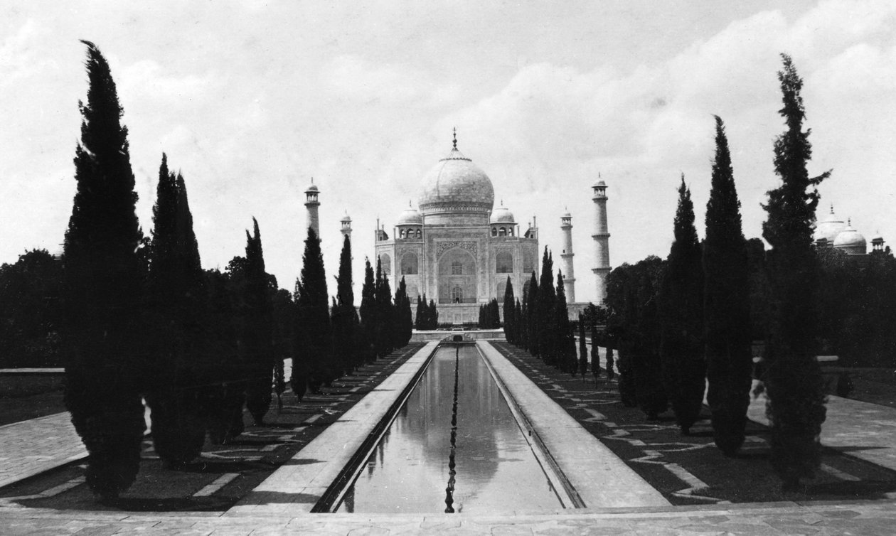 Das Taj Mahal, Agra, Indien, 1916-1917 von Unbekannt
