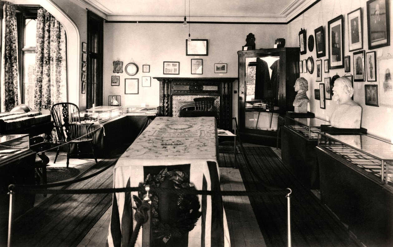 Das Tennyson-Museum, Farringford House, 20. Jahrhundert von Unbekannt