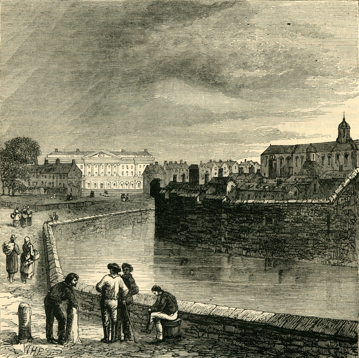Der Burggraben, ca. 1872 von Unbekannt