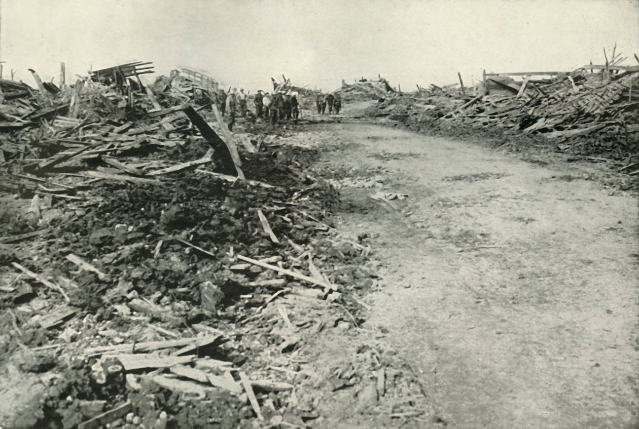 Das Dorf ---, 1919 von Unbekannt