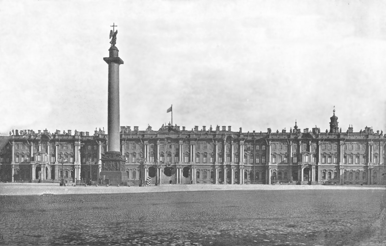 Der Winterpalast, St. Petersburg, Russland von Unbekannt