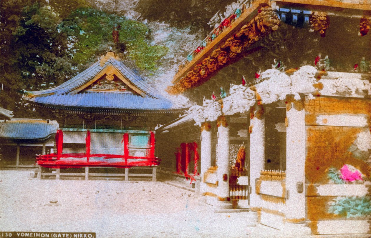Das Yomeimon-Tor des Tosho-gu-Schreins, Nikko, Japan von Unbekannt