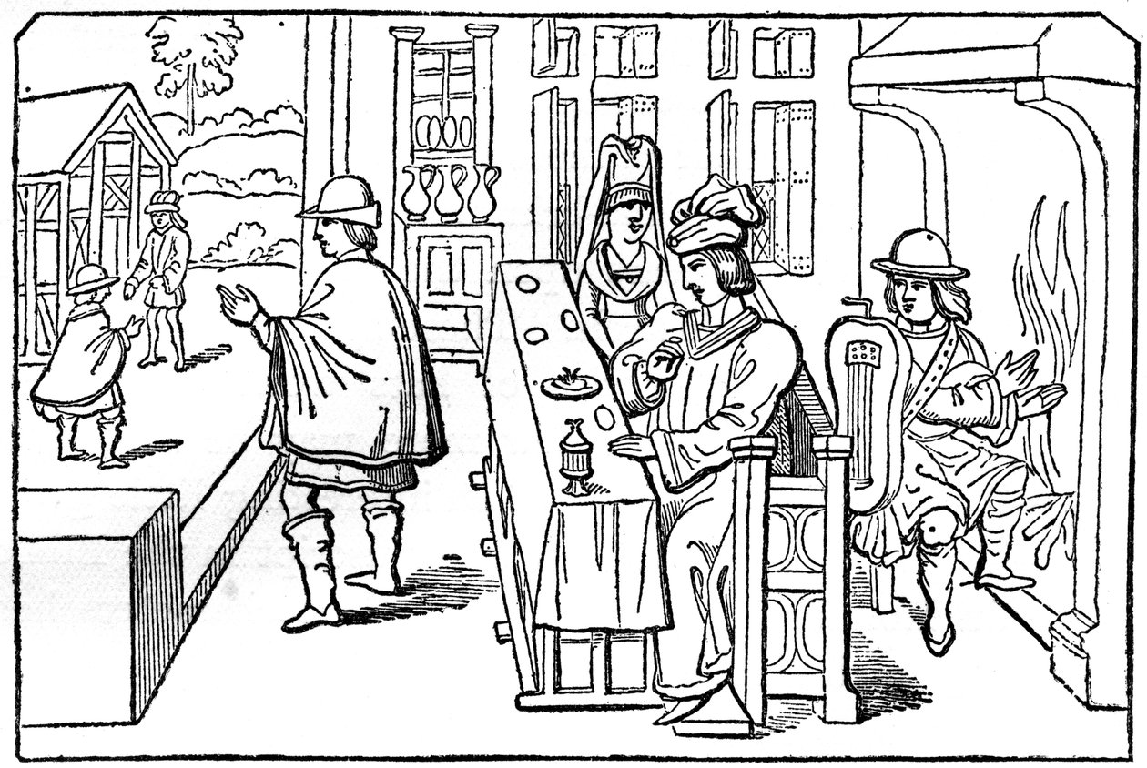 Der Bycocket, ca. 1470, 1910 von Unbekannt