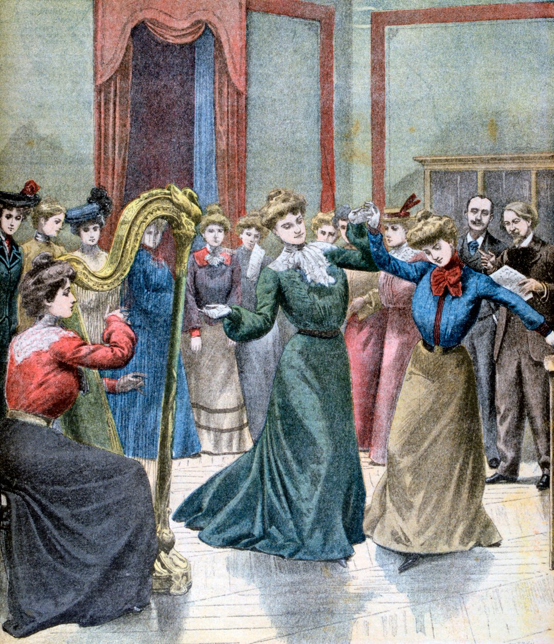 Das Konservatorium von Mimi Pinson, 1902 von Unbekannt
