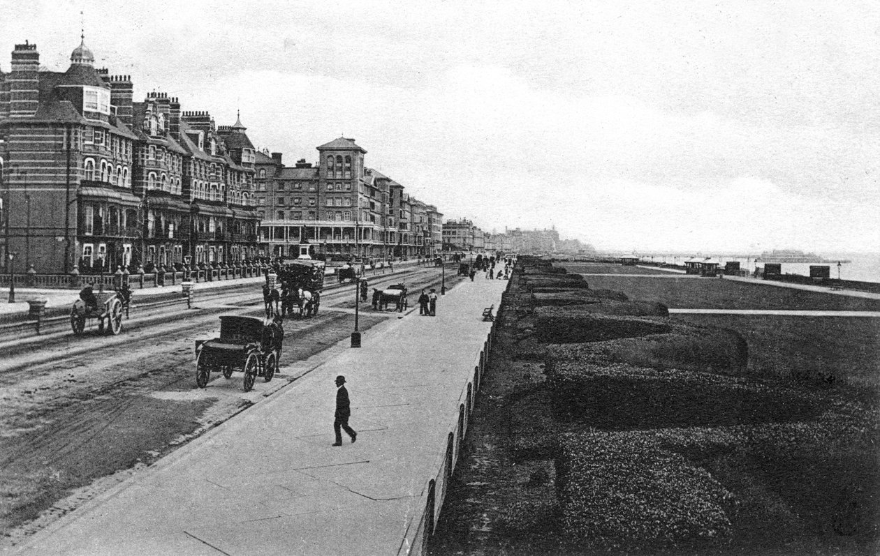 Die Rasenflächen, Hove, ca. 1900er-1920er Jahre von Unbekannt