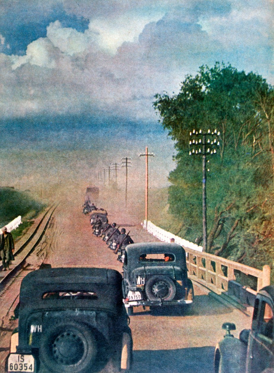 Der Weg zur deutschen Offensive, Russland, 1942 von Unbekannt