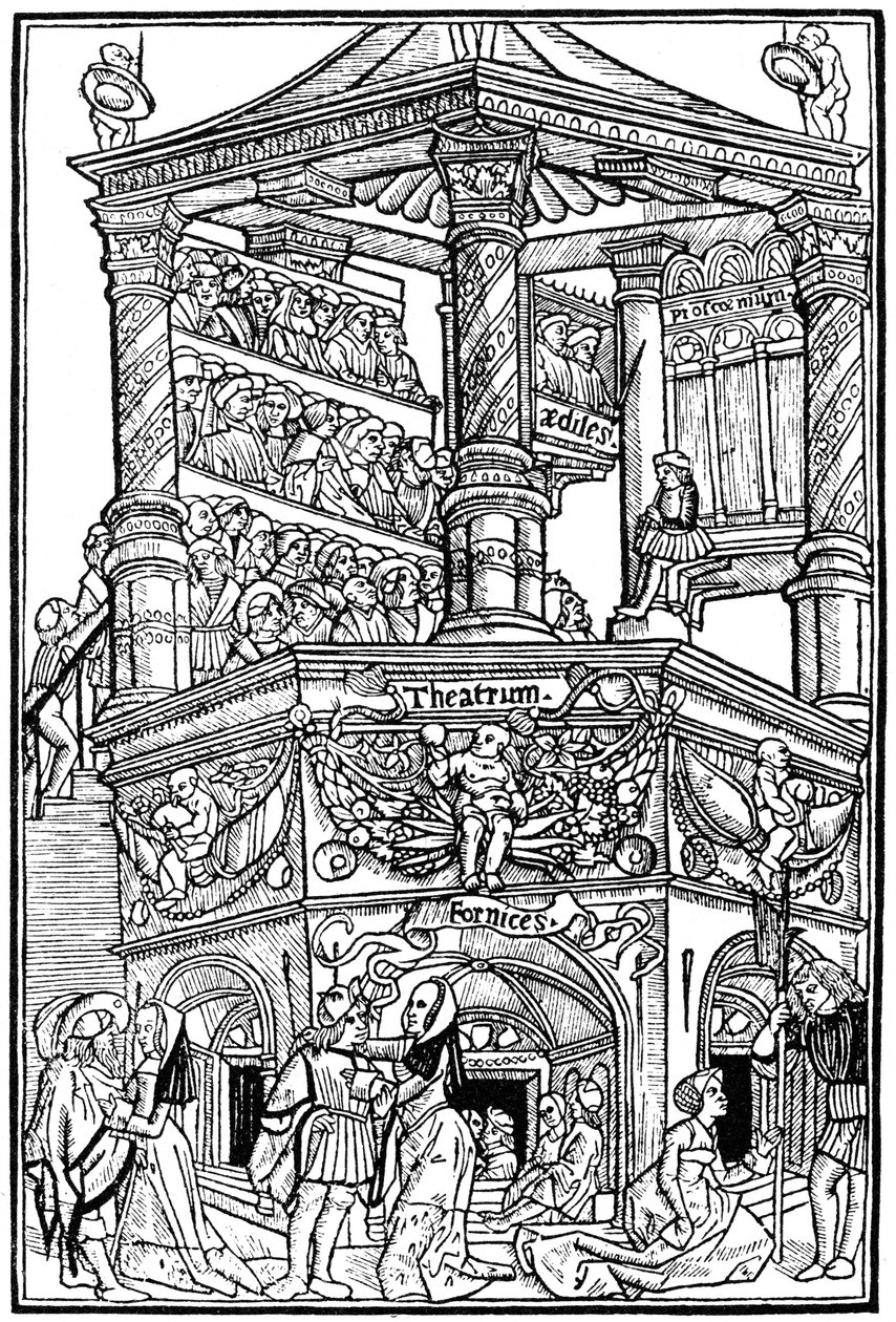 Theater, 1493 1964 von Unbekannt