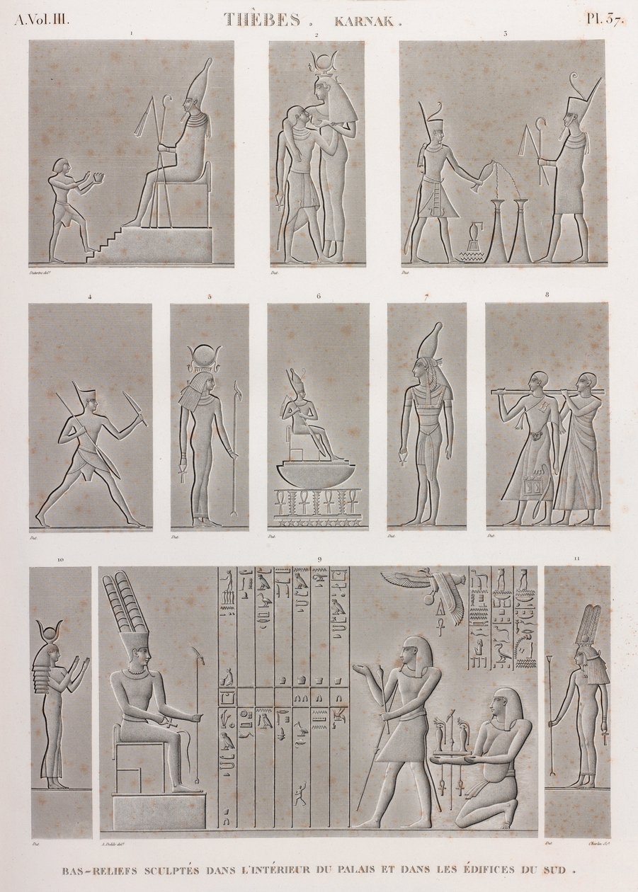 Theben, Karnak von Unbekannt