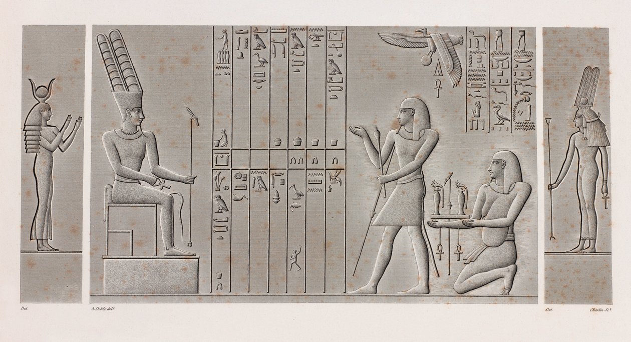 Theben, Karnak Nahaufnahme von Unbekannt