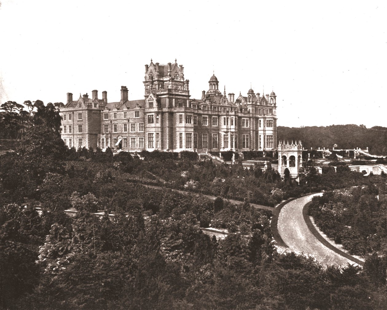 Thoresby Hall, Nottinghamshire, 1894 von Unbekannt