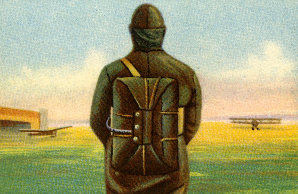 Thörnblad-Fallschirm, 1928, 1932 von Unbekannt