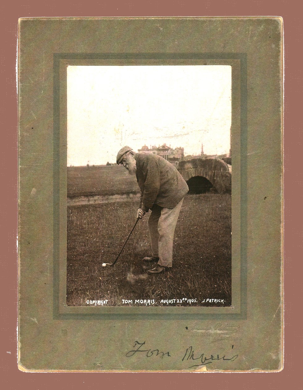 Tom Morris, 23. August 1905 von Unbekannt