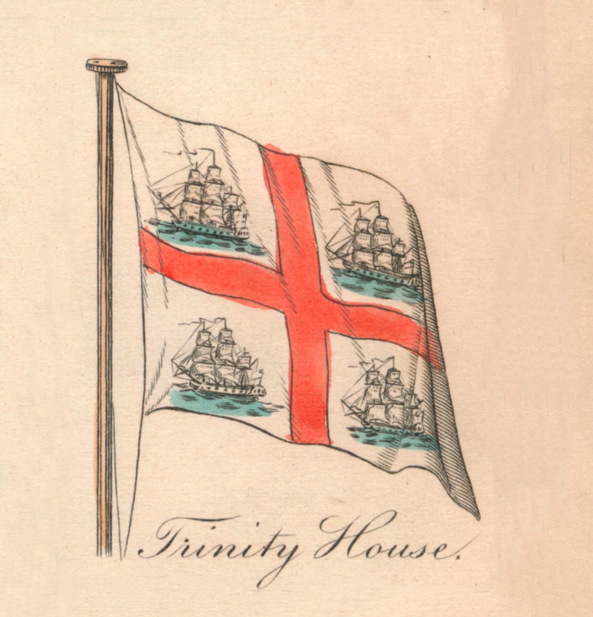 Trinity House, 1838 von Unbekannt