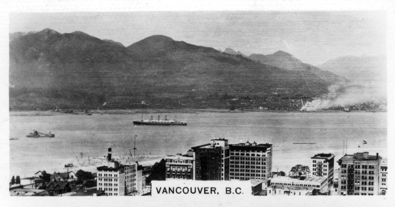 Vancouver, British Columbia, Kanada, um 1920er Jahre von Unbekannt