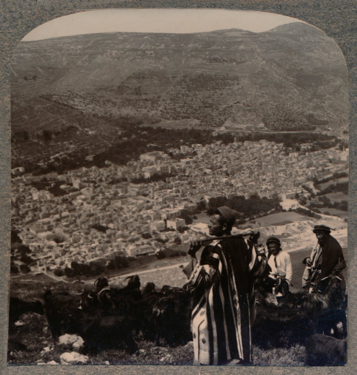 Ansicht von Nablus, ca. 1900 von Unbekannt