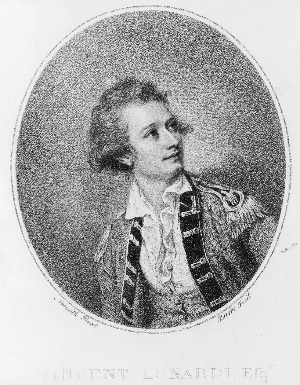 Vincenzo Lunardi, ca. 1770 von Unbekannt