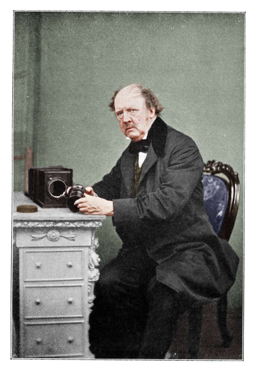 W. H. Fox Talbot, britischer Fotografie-Pionier, 1901 von Unbekannt