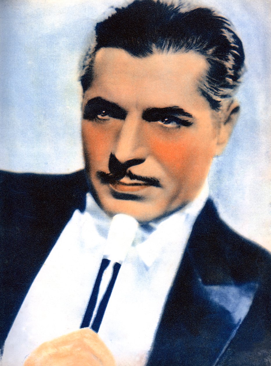 Warner Baxter, amerikanischer Schauspieler, 1934-1935 von Unbekannt
