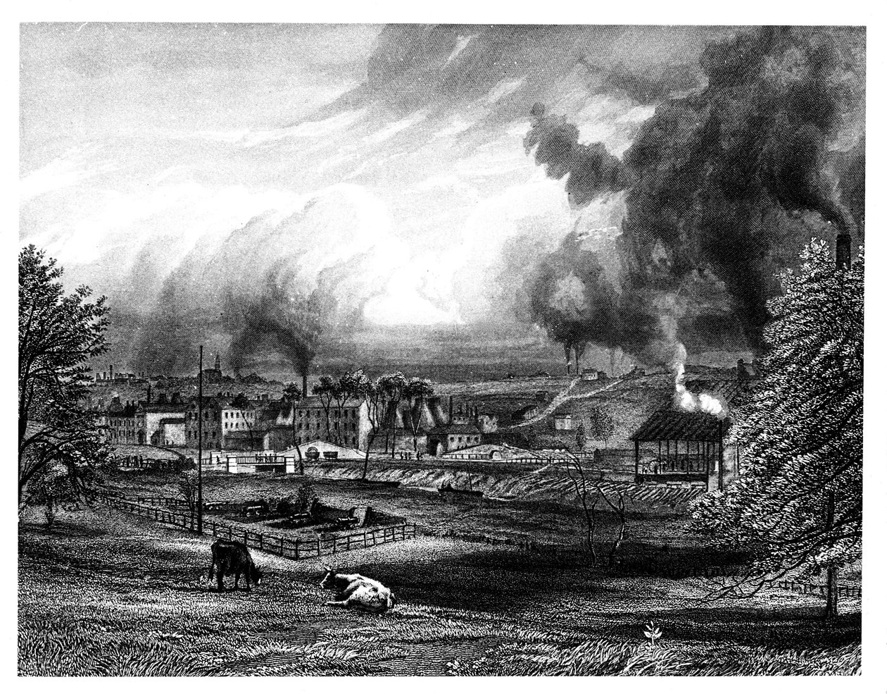 Wedgwood-Fabrik, Etruria, Hanley, Staffordshire, England von Unbekannt